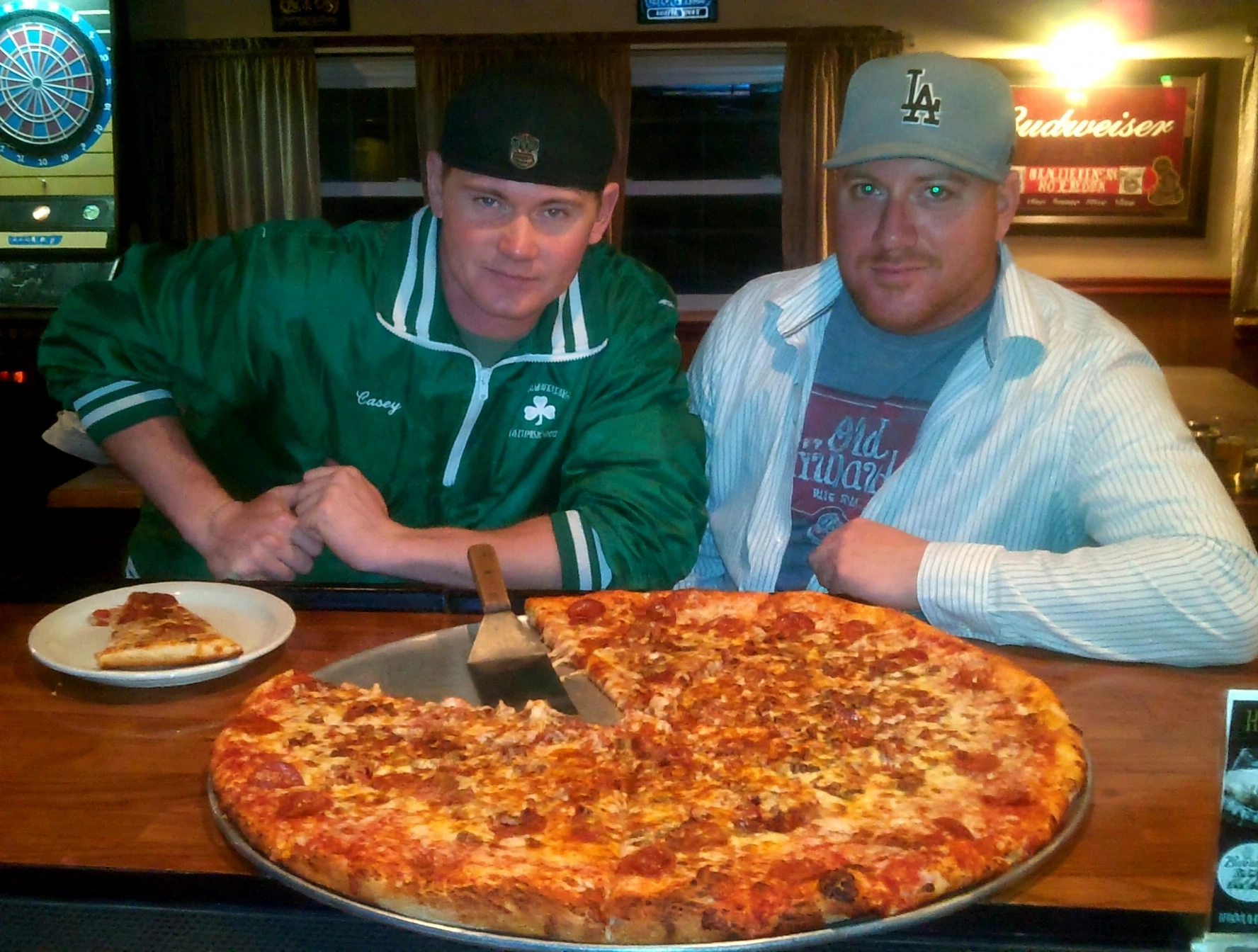 The 26er pizza at Maudie's Sixers